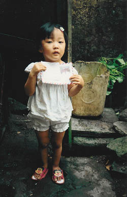 A 3 years old VNese girl