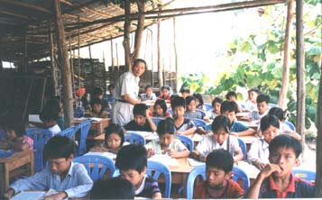 Classroom built with CRPCV donations